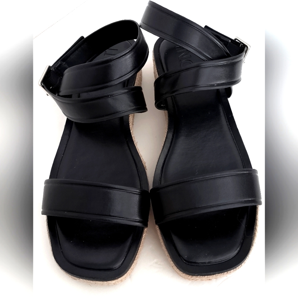INC NIB WOMEN'S HAVILAH ESPADRILLE CRIS CROSS PLATFORM SANDALS